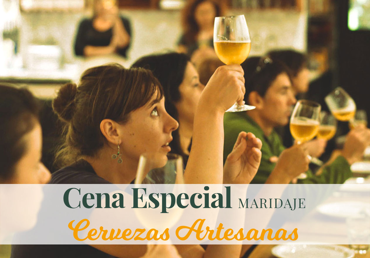 Cena Maridaje con Cervezas Artesanas
