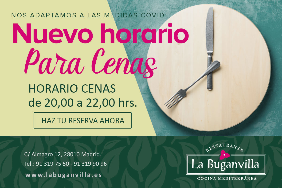 HORARIO CENAS